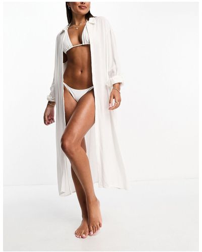 New Look Robe chemise - Blanc