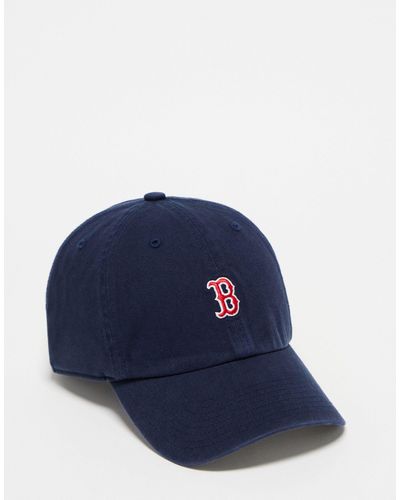 '47 Boston Red Sox Clean Up Cap With Mini Logo - Blue
