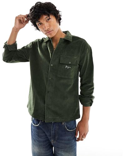 Denim Project Corduroy Shirt - Green