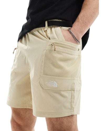 The North Face – heritage class v pathfinder – cargoshorts - Natur