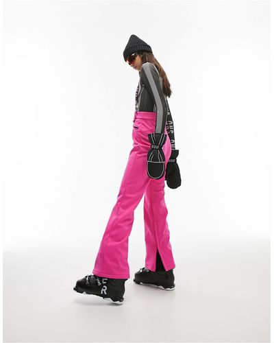 TOPSHOP – sno – ausgestellte skihose - Pink