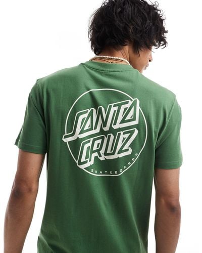 Santa Cruz Opus Dot T-shirt - Green