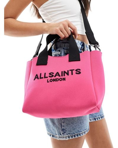 AllSaints Izzy Mini Tote Bag - Pink