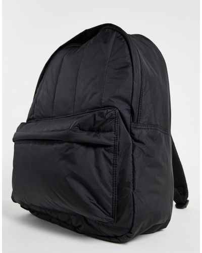 ASOS Padded Backpack - Black