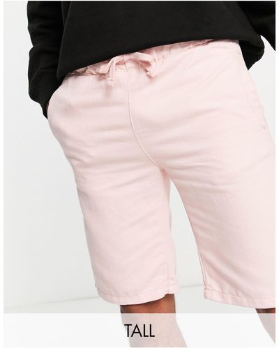 Bolongaro Trevor Tall – cord-shorts - Pink