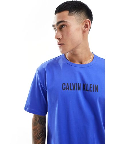 Calvin Klein – intense power – lounge-t-shirt - Blau