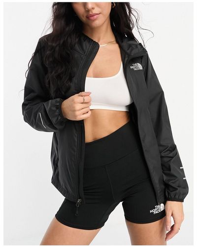 The North Face Running Zip Up Wind Jacket - Black