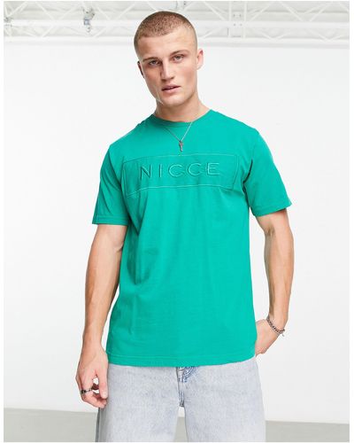 Nicce London Hegira - T-shirt - Groen