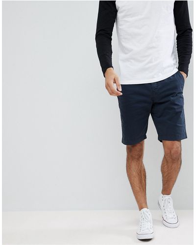 Superdry Slim Fit Chino Short In Navy - Blue