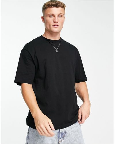 River Island Oversized T-shirt - Zwart