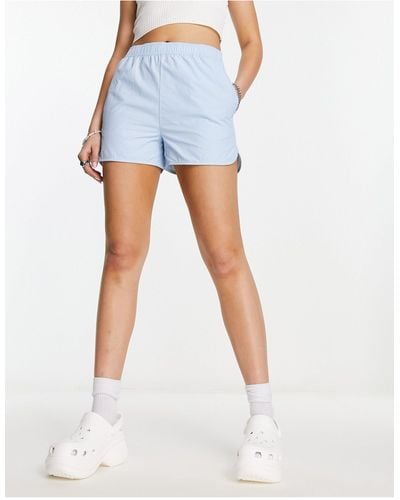 Noisy May Boxershort Van Popeline - Blauw