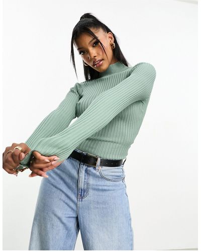 Threadbare Ellie - maglione accollato salvia - Verde
