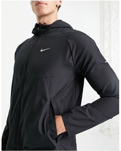 Nike Dri-fit Element Full-zip Jacket - Black
