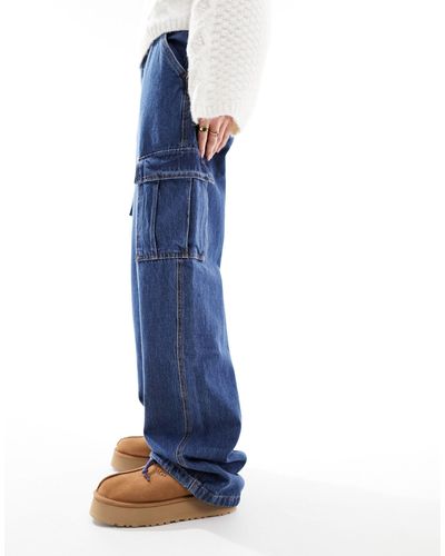 Levi's – '94 – weite cargo-jeans - Blau