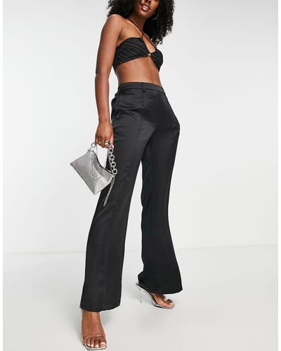 Pretty Lavish Tailored Trouser Co-ord - Black
