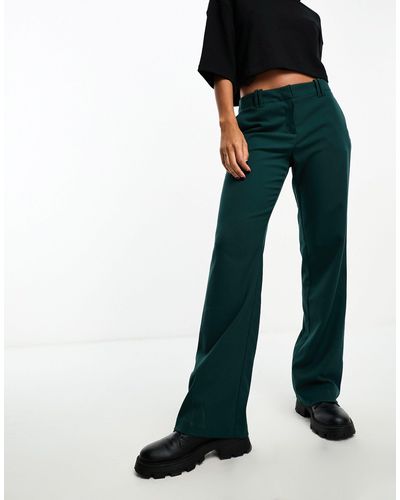 Monki Tailored Pants - Green