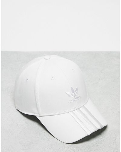 adidas Originals Cappellino con 3 strisce - Bianco
