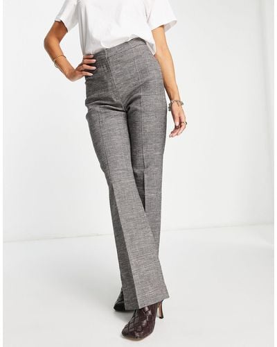 & Other Stories Co-ord Wool Blend Tailored Trousers - Grey