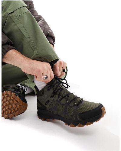  Columbia Zapatillas de senderismo Trailstorm Peak Mid para mujer,  Blanco Negro : Ropa, Zapatos y Joyería