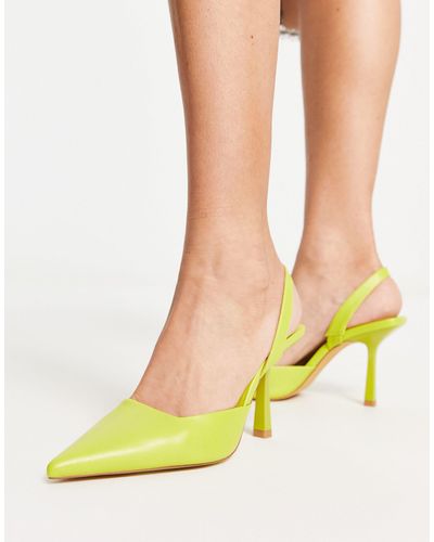 London Rebel Zapatos verdes - Amarillo