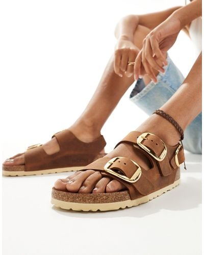 Birkenstock – milano – sandalen - Braun