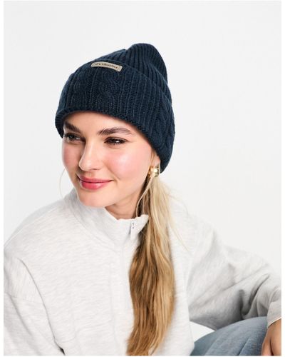 Columbia Agate Pass Cable Knit Beanie - Blue