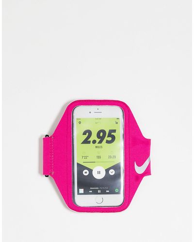 Nike Running - Lean - Telefoonarmband - Roze