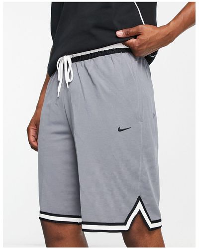 Nike Basketball Dri-fit Dna 10-inch Shorts - Gray