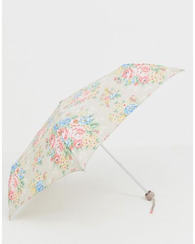 Cath Kidston Minilite - Parapluie à motif fleurs rose bonbon - Multicolore