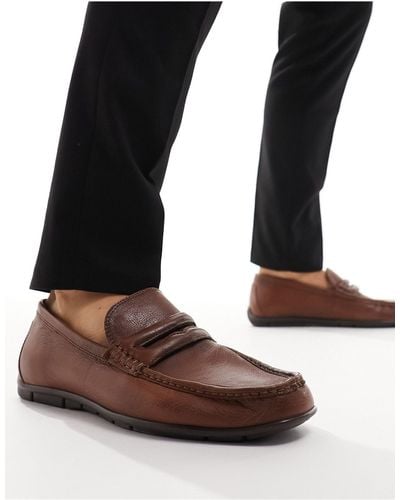 ALDO Prose Classic Leather Loafers - Black