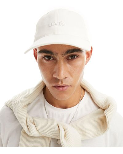 Levi's Cappellino con logo - Bianco