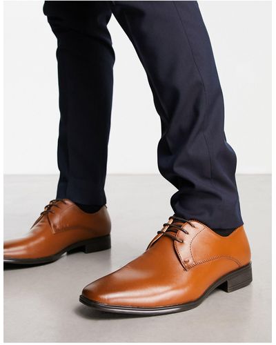 Office Micro - chaussures à lacets en cuir - fauve - Bleu