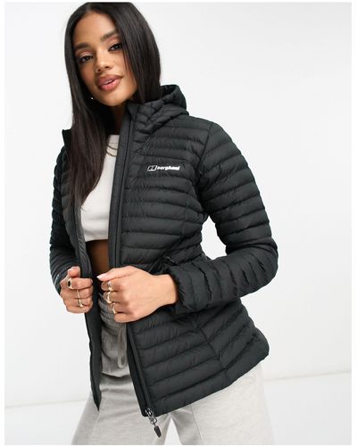 Berghaus Nula Micro Resistant Hooded Padded Jacket - Grey