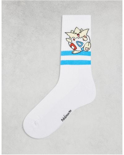 ASOS Pokémon Togepi Sock - White