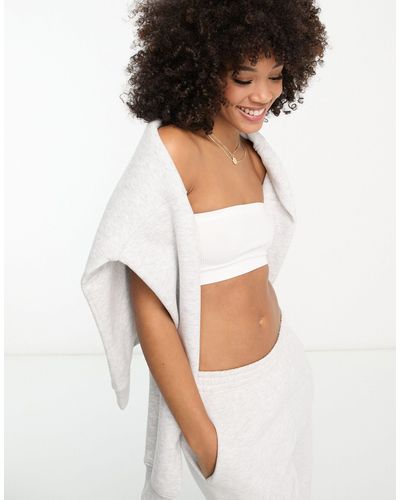 Cotton On Cotton On Seamless Ribbed Bandeau - White