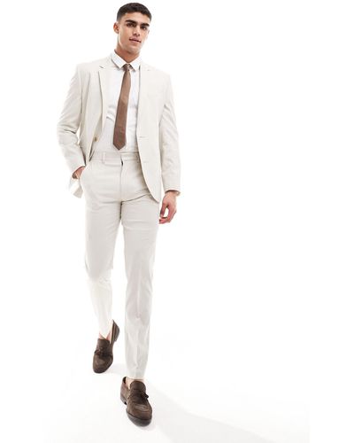 ASOS Slim Suit Trouser - White