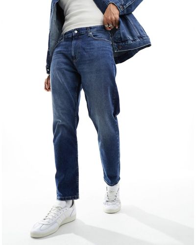 Calvin Klein – dad-jeans - Blau