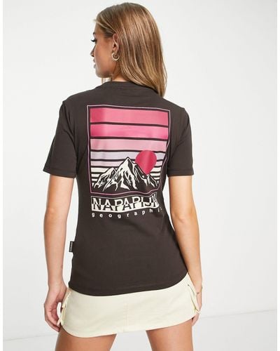 Damen-T-Shirts von Napapijri | Online-Schlussverkauf – Bis zu 50% Rabatt |  Lyst DE