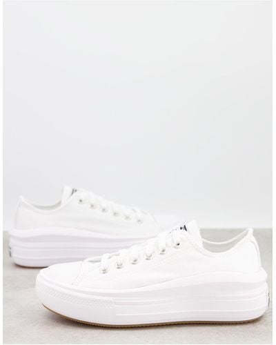 Converse Chuck Taylor All Star Move Ox - Sneakers - Bianco