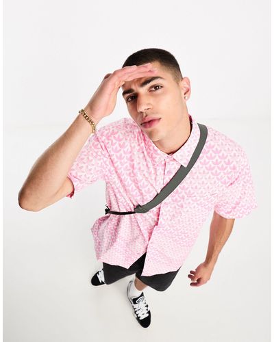 Pink adidas Originals Shirts for Men | Lyst