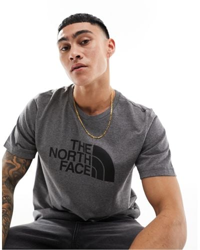The North Face Camiseta con estampado gráfico del logo easy - Gris