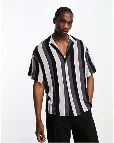 ADPT Oversized Overhemd - Zwart