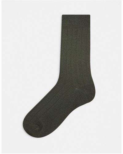 ASOS Ribbed Sock - Gray
