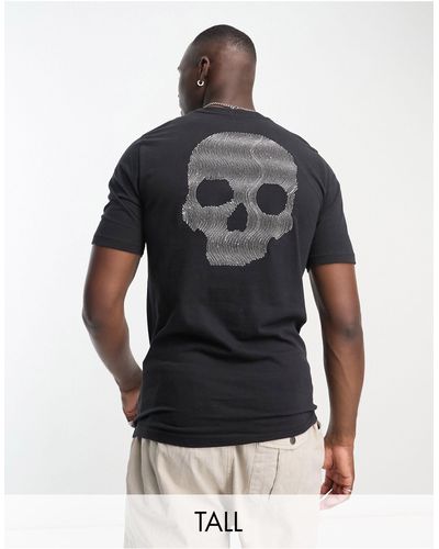 Bolongaro Trevor Tall - T-shirt Met Print Op - Zwart