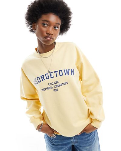 Daisy Street Georgetown Sweatshirt - Metallic