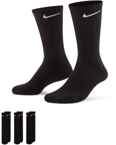 Chaussettes nike noir homme hotsell