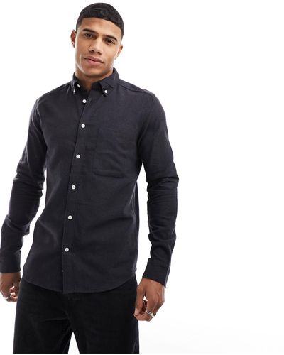 Only & Sons Flannel Shirt - Blue