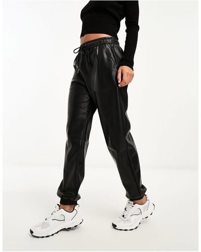 Stradivarius Pantalon - Noir