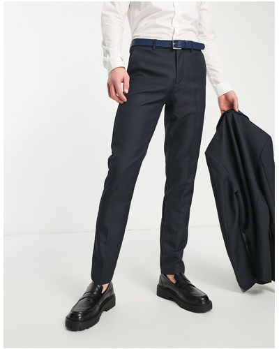 Only & Sons Slim Fit Suit Trouser - Blue