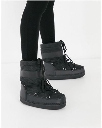 Truffle Collection Snow Boots - Black